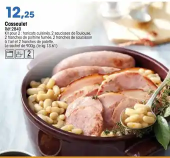 Croque Gel Cassoulet offre