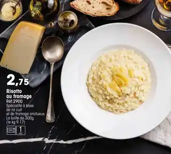 Croque Gel Risotto au fromage offre