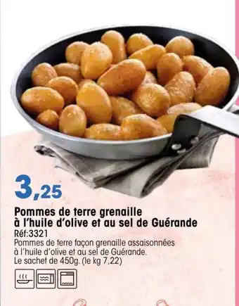 Croque Gel Pommes de terre grenaille offre