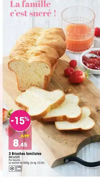 Croque Gel 2 Brioches familiales offre
