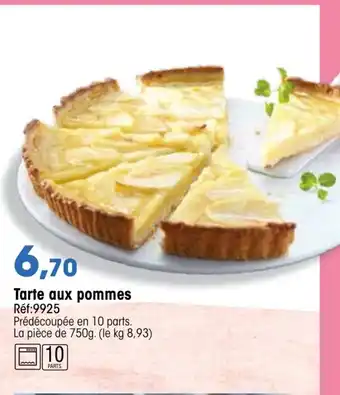 Croque Gel Tarte aux pommes offre