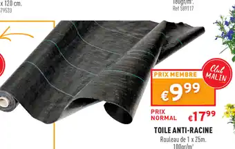Trafic Toile anti-racine offre