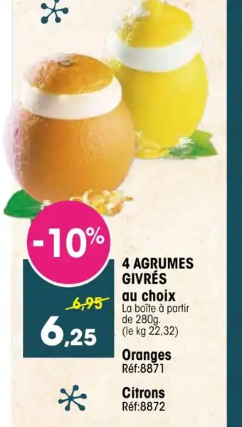 Croque Gel 4 Agrumes Givrés Au Choix offre