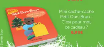 Carrefour Mini Cache-Cache Petit Ours Brun C'est Pour Moi offre