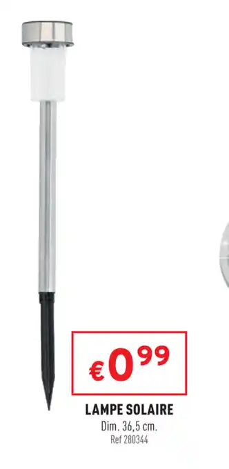 Trafic Lampe solaire offre