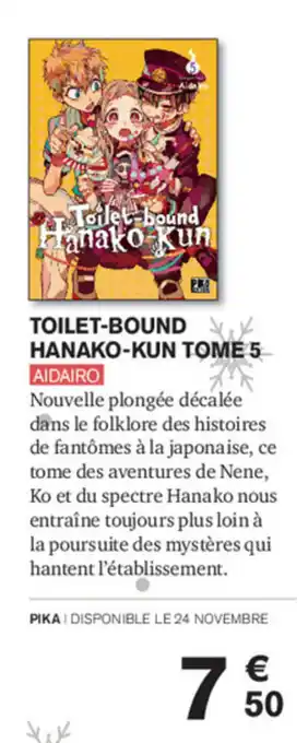 Toilet-Bound Hanako-Kun Tome 5