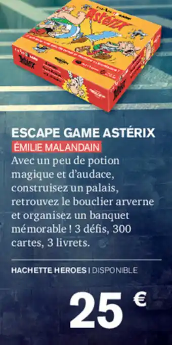 Carrefour Escape Game Astérix offre