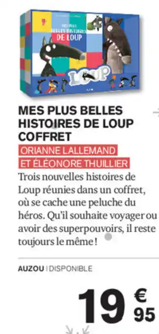 Mes Plus Belles Histoires de Loup Coffret