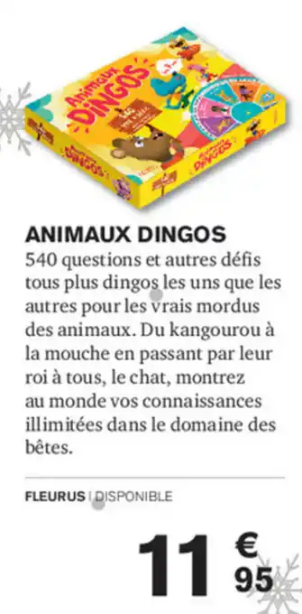 Carrefour Animaux Dingos offre