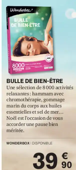 Bulle de Bien-ĂȘtre