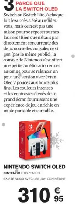 Carrefour Nintendo Switch OLED offre