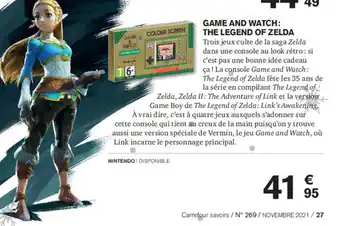 Game and Watch : The Legende of Zelda