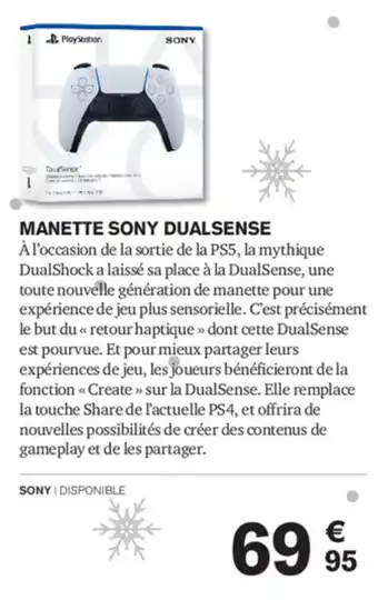 Carrefour Manette Sony DualSense offre