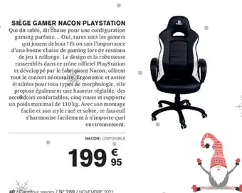 Siege Gamer Necon Playstation