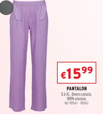 Trafic Pantalon offre