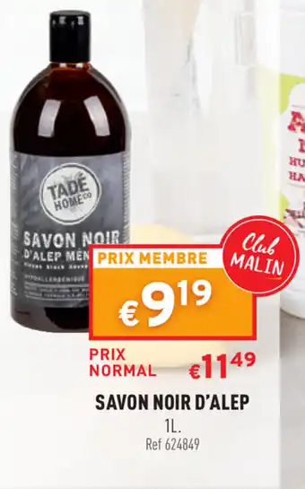 Trafic Savon noir d'alep offre