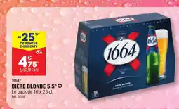 ALDI BIÈRE BLONDE 5,5°✪ offre