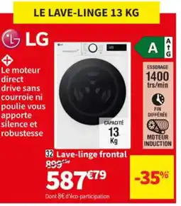 Conforama Lave-linge frontal offre