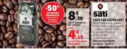 Super U CAFE LES CAFES SATI offre