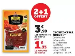 Auchan Supermarché Blédina - croissance gallia calisma offre