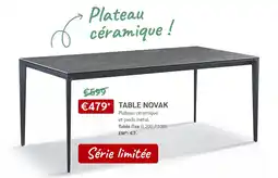 Meubles Crack TABLE NOVAK offre
