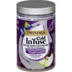 Carrefour Market TWININGS Infusion à froid Cold In'fuse offre