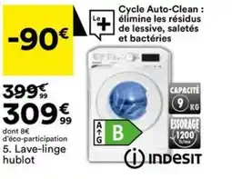 BUT Lave-linge hublot offre