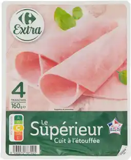 Carrefour CARREFOUR EXTRA Jambon supérieur offre