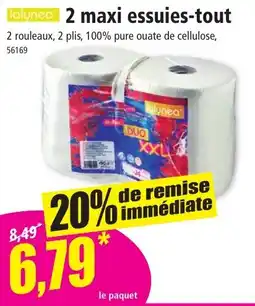 Norma 2 maxi essuies-tout offre