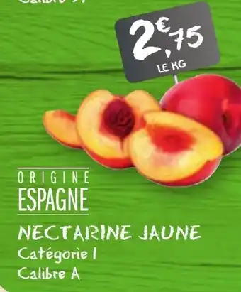 G20 NECTARINE JAUNE offre