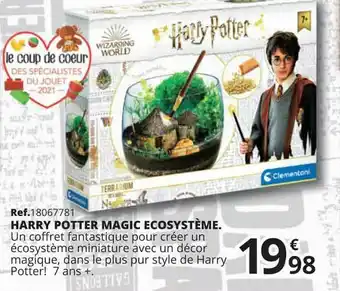 Maxi Toys Harry Potter Magic Ecosystème. offre