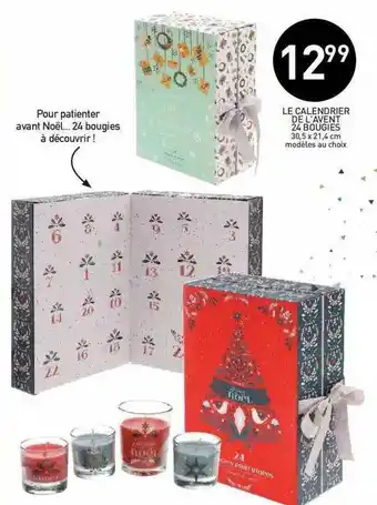 Stokomani Le Calendrier De L'avent 24 Bougies offre