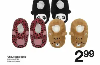 Zeeman Chaussons Bébé offre