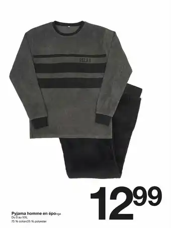 Zeeman Pyjama Homme En épo offre