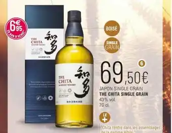 La Vignery Japon Single Grain The Chita Single Grain offre