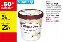 Carrefour Market Glace HAAGEN-DAZS offre