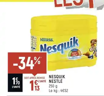 Spar Nestlé nesquik offre