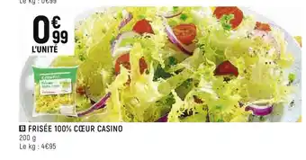 Spar Casino frisée 100% cœur offre