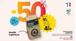 Carrefour Market Charbon de bois CARREFOUR offre