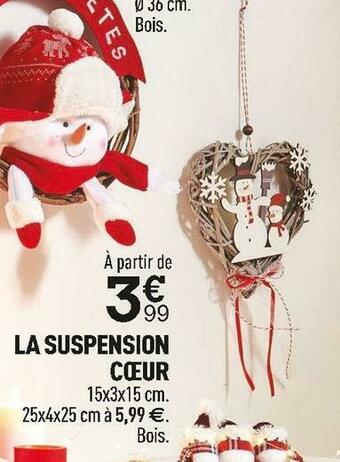 La suspension cœur