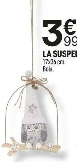 Centrakor La suspension offre
