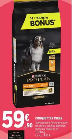 E.Leclerc Jardi CROQUETTES CHIEN offre