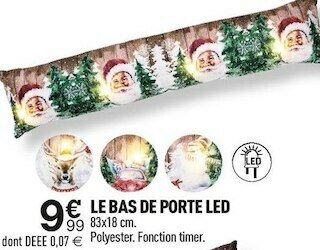 Centrakor Le bas de porte led offre