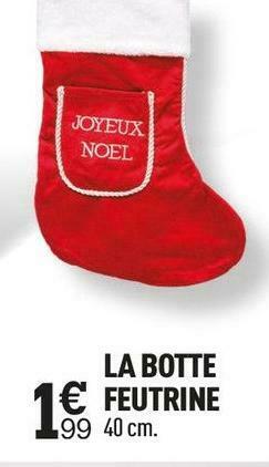 La botte feutrine
