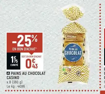 Spar Pains au chocolat offre