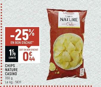 Spar Casino chips nature offre