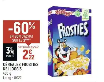 Kelloggâs cĂ©rĂ©ales frosties