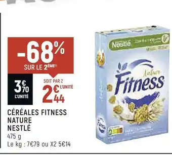 Spar Nestlé céréales fitness nature offre
