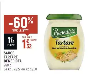 Bénédicta sauce tartare