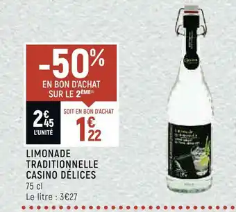 Casino limonade traditionnelle